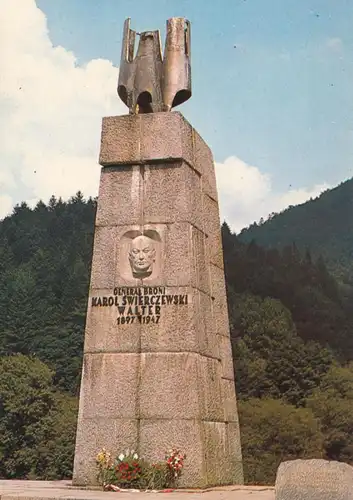 AK, Jabłonki, Pomnik Generała Karola Swierczewskiego, Denkmal, 1977