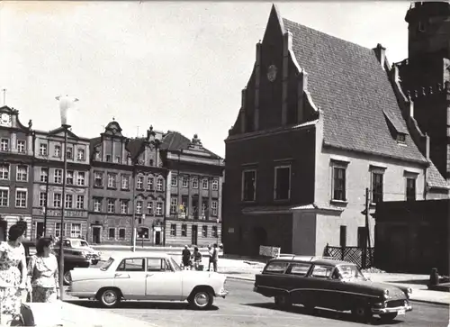 AK, Poznań, Posen, Stary Rynek, Alter Marktplatz, 1967