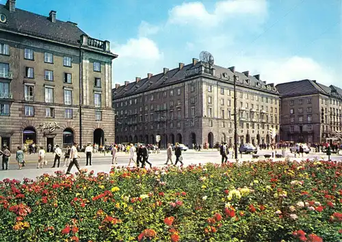 AK, Wrocław, Breslau, Ulica Generala Karola Swierczewskiego, Swierczewski-Str.