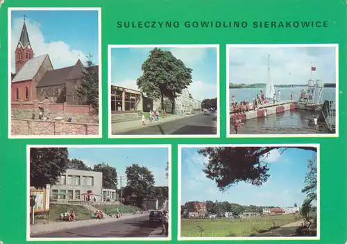 AK, Sulęczyno, Godwilino, Sierakowice, fünf Abb., 1977