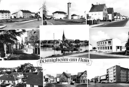 AK, Dörnigheim am Main, neun Abb., 1966