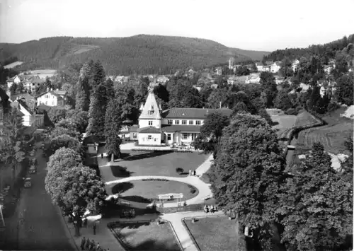 AK, Herrenalb Schwarzwald, Blick zum Kurhaus, 1966