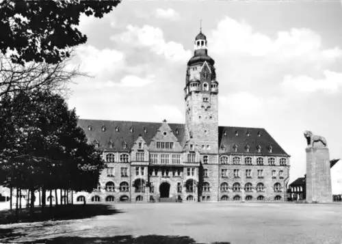 AK, Remscheid, Rathaus, 1964