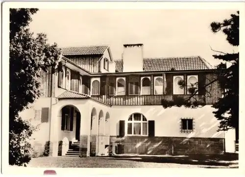 AK, Burghaun, Hastra-Ferienheim Mahlertshof, Eingangsseite, um 1955