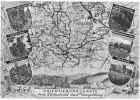 AK, Orientierungskarte Steinwald und Umgebung, sechs Abb. u. Landkarte, um 1968