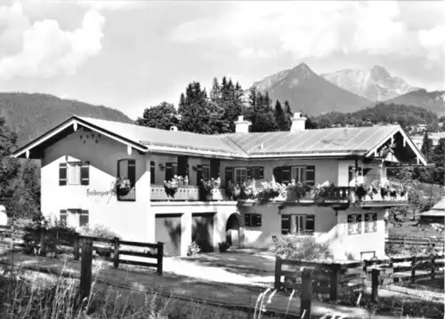 AK, Schönau b. Berchtesgaden, Haus Freibergeck, um 1960