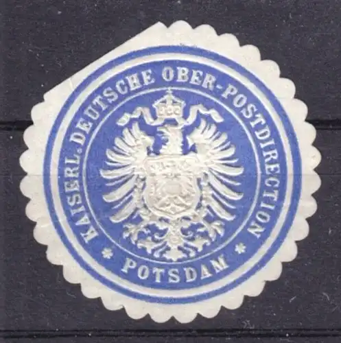 Vignette, Siegelmarke, Kaiserl. Deutsche Ober-Postdirection Potsdam
