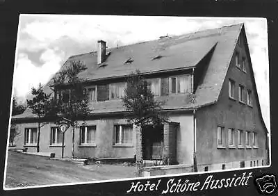 AK, Schmiedefeld a. Rstg., Hotel Schöne Aussicht, 1965