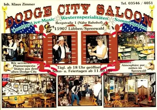 AK, Lübben Spreewald, Dodge City Saloon, Vers. 2, 2000