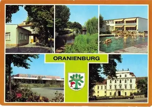 AK, Oranienburg, fünf Abb., 1986