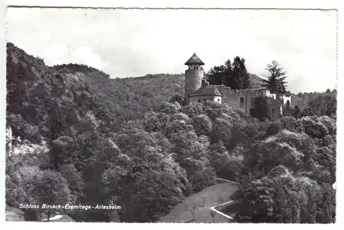 AK, Arlesheim, BL, Schloß Birseck, 1960, interessante Frankatur