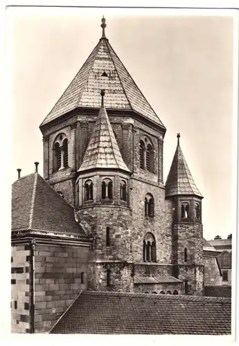 AK, Essen, Münsterkirche, Außenansicht, um 1936