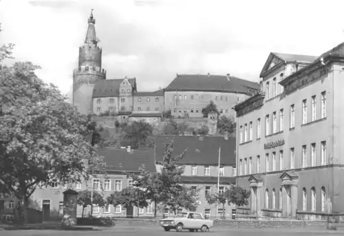 AK, Weida Thür., Platz der Freiheit, 1986