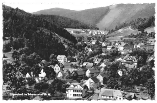 AK, Sitzendorf Thür. Wald, Teilansicht 2, 1959
