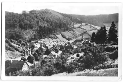 AK, Pappenheim, Kleinschmalkalden, Teilansicht, 1957