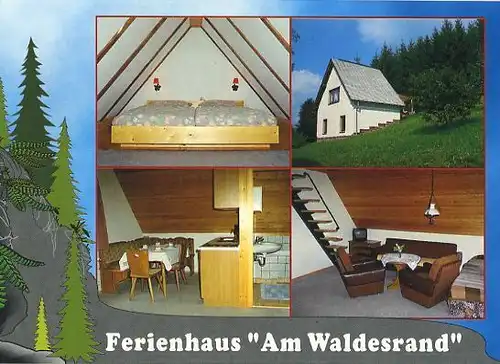 AK, Pobershau, Ferienhaus "Am Waldesrand", ca. 1996