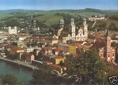 AK, Passau, Teilansicht Vers. 2, ca. 1985