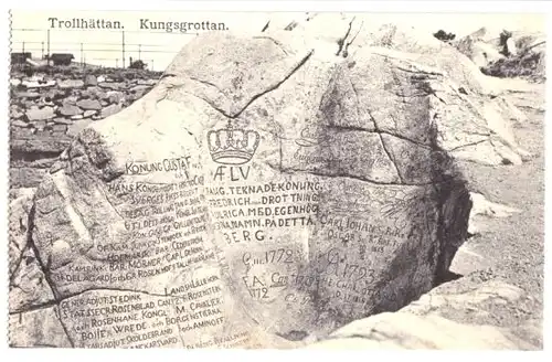 AK, Trollhättan, Kungsgrottan, ca. 1914