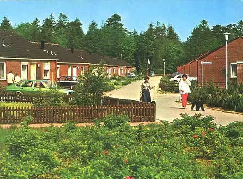AK, Hage, Partie im Ferienpark Ostfriesland, ca. 1980