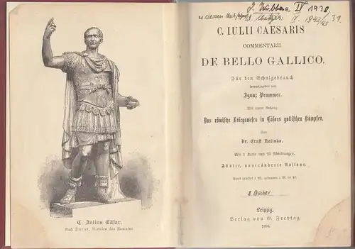 Caesar, Julius; De Bello Gallicio, 1894
