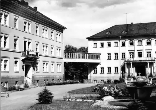 AK, Thermalbad Wiesenbad, Sanatorium, 1976