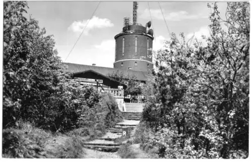 AK, Großer Inselsberg Thür. Wald, Berggasthof Stöhr, 1958