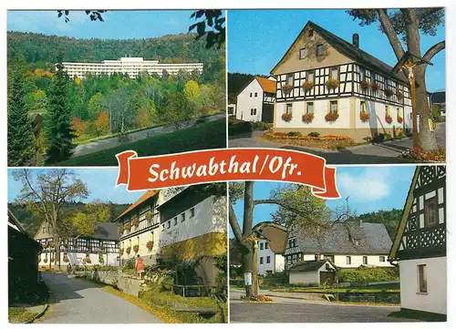 AK, Schwabthal Ofr., vier Abb., 1988