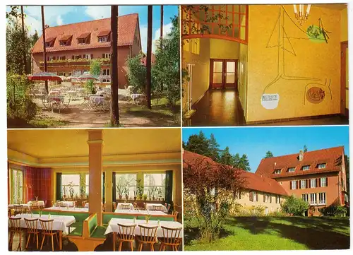 AK, Rummelsberg, Hospiz und Freizeitenheim, vier Abb., um 1977