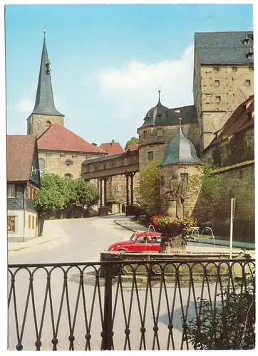 AK, Thurnau Ofr., Marktplatz, um 1982