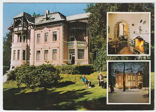 AK, Marktleuthen im Fichtelgeb., Pension-Café, Siemensstr. 12, um 1979