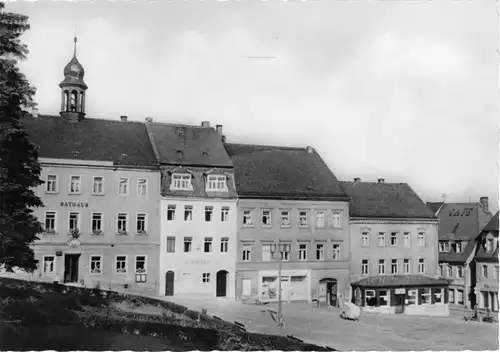 AK, Stolpen Sa., Marktplatz, 1962