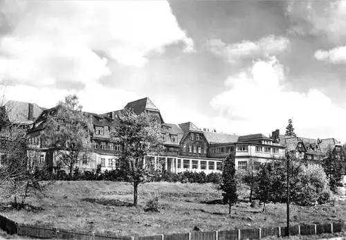 AK, Schierke Harz, Hotel "Heinrich Heine", 1968