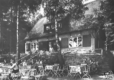 AK, Bad Elster, Waldcafé "Bärenloh", 1984