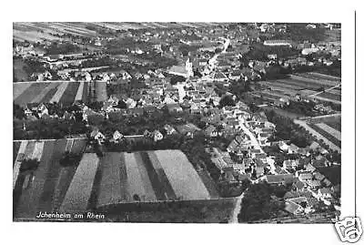 AK, Ichenheim Luftbild, ca. 1950