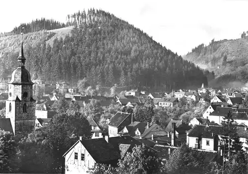 AK, Friedrichroda Thür. Wald, Teilansicht, 1981