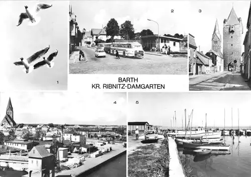 AK, Barth Kr. Ribnitz-Damgarten, fünf Abb., 1981