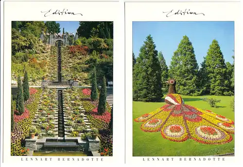 AK - Posten, 10 Colorkarten, Insel Mainau, 2000er