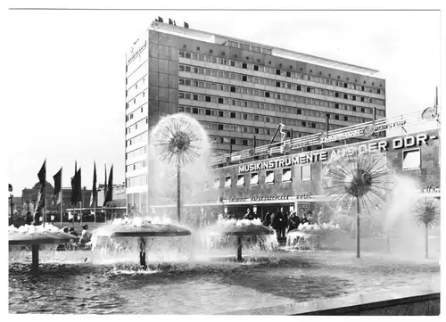 AK, Dresden, Interhotel Bastei in der Prager Str., 1972