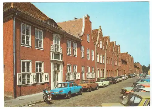 AK, Potsdam, Holländer Viertel, zeitgen. Pkw, 1987