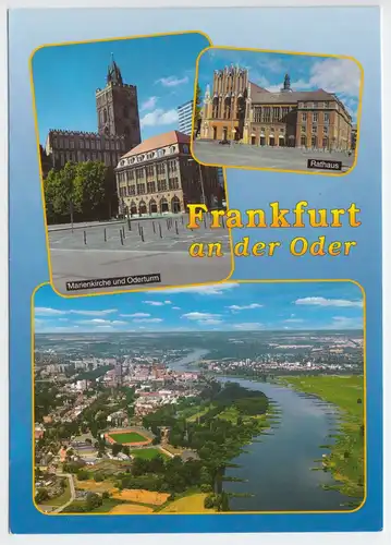 AK, Frankfurt Oder, drei Abb., um 2003