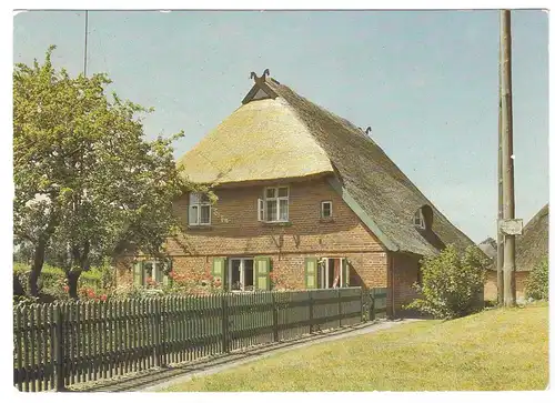 AK, Ostseebad Ahrenhoop Kr Ribnitz-Damgarten, Bauernhaus, 1985