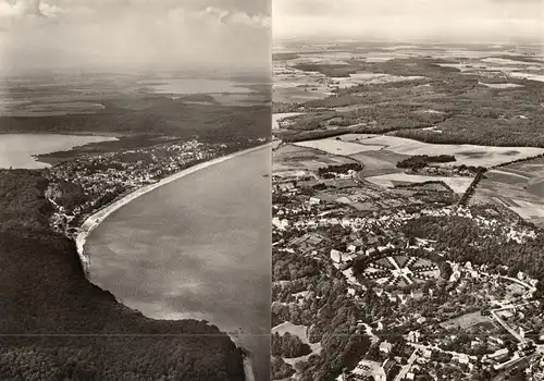 Bildmappe mit 12 Fotos im Format 21 x 14,5 cm, Die Insel Rügen, um 1970