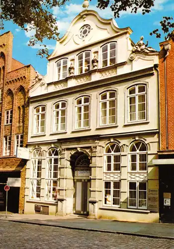 AK, Hansestadt Lübeck, Buddenbrook-Haus, Mengstr. 4, um 1993