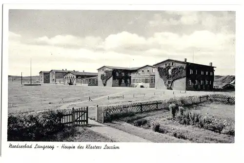 AK, Nordseebad Langeoog, Hospiz des Klosters Loccum, um 1938