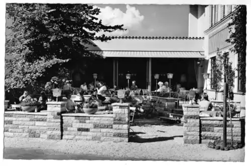 AK, Prien am Schiemsee, Café G. Obermaier, um 1964