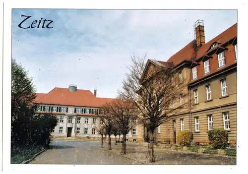 AK, Zeitz, Sparkasse Burgenlandkreis und Amtsgericht Zeitz, um 2000