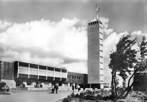 AK groß, Kurort Oberwiesenthal, Neues Fichtelberghaus, 1971