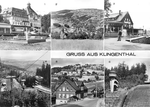 AK groß, Klingenthal, sechs Abb., 1984