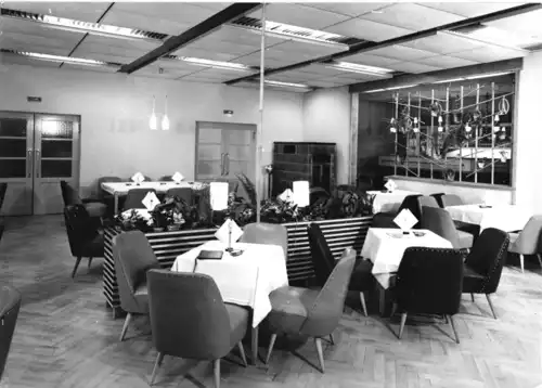 AK, Stuer, OT Bad Stuer, Konsumgaststätte, Gastraum, 1966