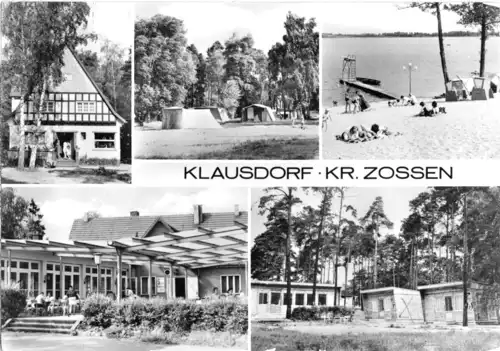 AK, Klausdorf Kr. Zossen, fünf Abb., 1980